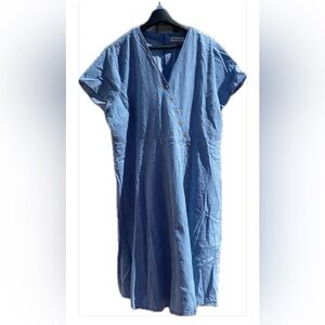 Madewell chambury A line dress.